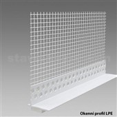DEN BRAVEN Okenní profil  LPE plast PVC 2m
